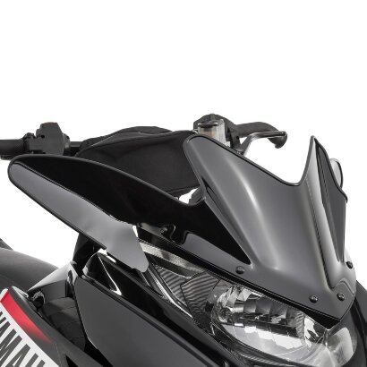 Стекло ветровое для снегоода Yamaha SR VIPER (короткое черное)