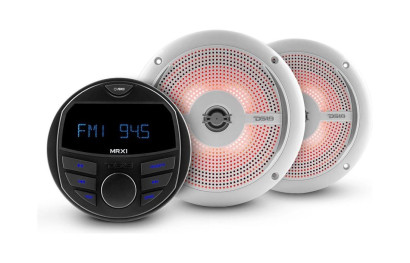 Морская аудиосистема RGB MRX16SL/WH, DS18