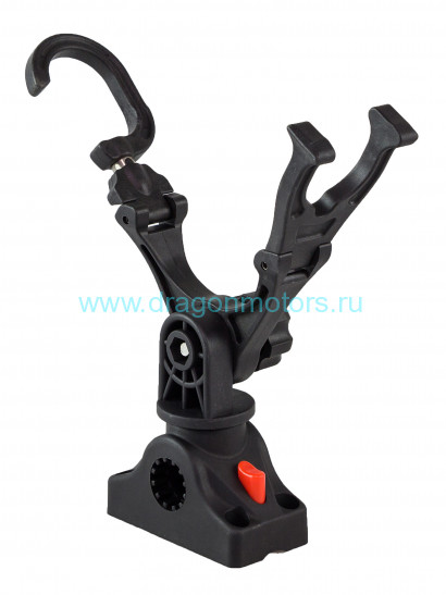 Подставка под удочку черная CFRH409 в комплекте с креплением CFMT303, складная