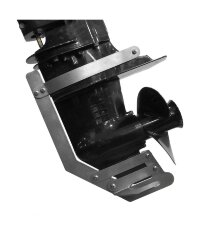 Защита редуктора для Suzuki DT9.9A/15A, DF8A, DF9.9B, DF9.9A/15A/20A, нержавеющая, базовая