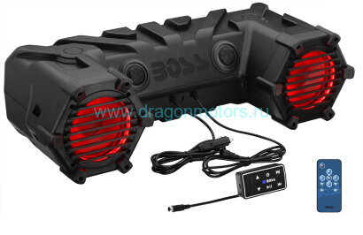 АКУСТИЧЕСКАЯ СИСТЕМА BOSS AUDIO MARINE ATV30BRGB (450 ВТ, 6.5", BLUETOOTH, LED)