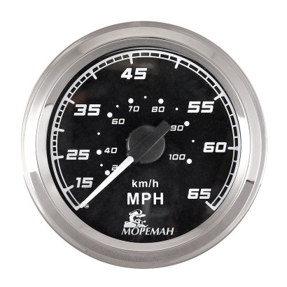 Спидометры под трубку Пито, Мореман" 60 миль, черный циферблат" (10252262)