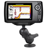 RAM-202-153-B-202U крепление RAM для Humminbird Helix 5 и др. муфта 90 мм, площадка 38х76 мм, шары 38