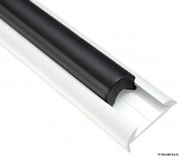 Вставка из ПВХ черная, бухта 24 м.