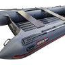 Надувная лодка ПВХ, Хантер 360 А НДНД, серый