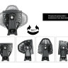 Комбинированный свет, Угол 10° + 20° ALO-50-P4E4D