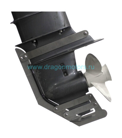 Защита редуктора для Yamaha 9.9F/15F, нержавеющая, базовая