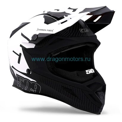Шлем 509 Altitude Carbon Fidlock - White trace