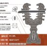 Держатель ружья и инвентаря Kolpin Rhino Grip Pro - Pair