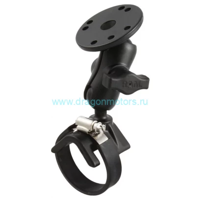 RAM-B-108-A-STRAP40 RAM Двухшариковый зажим для шланга с большим ремнем и пластиной AMPS