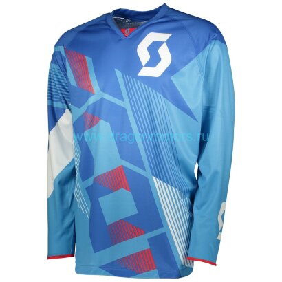 Джерси SCOTT 350 Dirt - blue/white