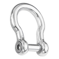 Скоба якорная омегаобразная, нерж сталь, 6 мм (10270033)