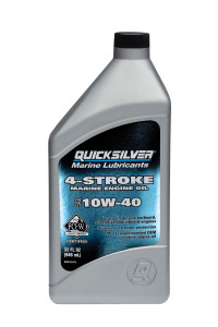Моторное масло 10W40 QUICKSILVER Marine Engine для ПЛМ 1л