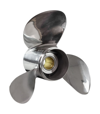Винт гребной Suzuki DF325A/350A;3x15-1/2x21F передний, стальной