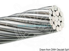 Osculati 03.171.12 - Wire rope AISI 316 19-wire 12 mm (100 м.)