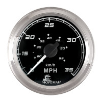 Спидометры под трубку Пито, Мореман" 35 миль, черный циферблат" (10252260)