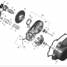 Прокладка крышки вариатора G2L Outlander 450 & Outlander MAX 450: 420630292