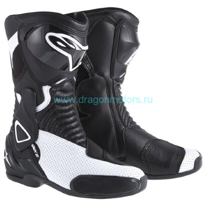 Мотоботы ALPINESTARS STELLA S-MX 6 - BLACK WHITE VENT