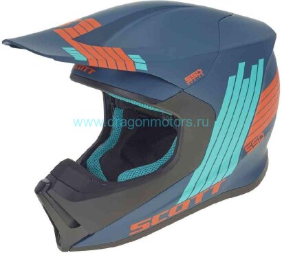 Шлем SCOTT 550 Stripes ECE - deep blue