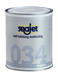 Краска необрастающая SEAJET 034, синяя, 0.75 л
