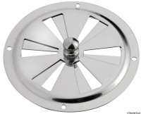 Osculati 53.214.46 - Отверстие круглое полированное SS 102 мм + сетка от мух
