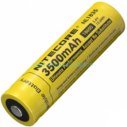 Аккумулятор NiteCore NEW 18650 3500mAh NL1835 Li-ion