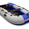Надувная лодка ПВХ, STELS 335 Аеро НДНД, синий/белый
