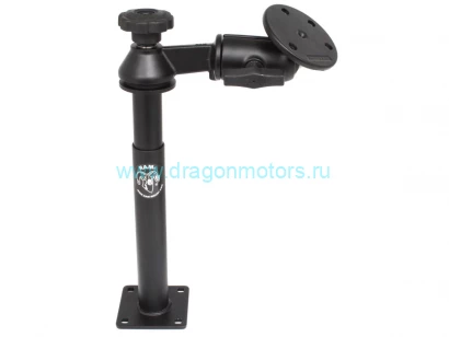 RAM-VP-SW2-89-240 RAM Tele-Pole  со стойками 8 и 9 дюймов, одним поворотным рычагом и круглой пластиной