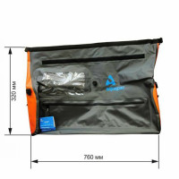 Водонепроницаемая сумка Aquapac 708 - Waterproof Expedition Duffle - 80L (Cool Grey)