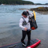 Водонепроницаемая сумка Aquapac 708 - Waterproof Expedition Duffle - 80L (Cool Grey)
