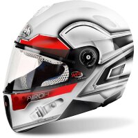 Шлем AIROH MR STRADA - LUNAR WHITE GLOSS