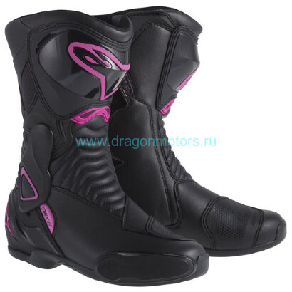 Мотоботы ALPINESTARS STELLA S-MX 6 - BLACK PINK