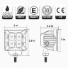 Светодиодная фара Aurora ALO-D3-2-E4J 9V-36V 20W 1A