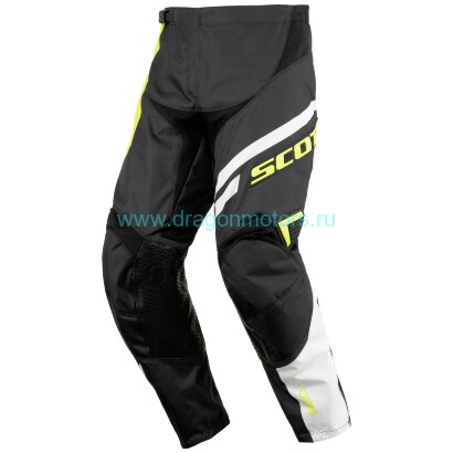 Мотоштаны детские SCOTT 350 Kids Track-16-1 - black/green