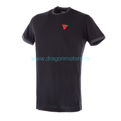 Футболка мужская DAINESE T-SHIRT PROTECTION - АНТРАЦ