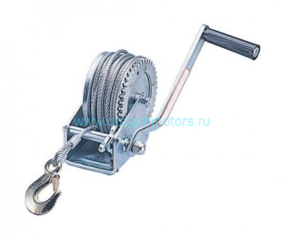 Лебедка для прицепа 2000 lbs (907 кг) с тросом