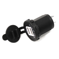 Панель с двойным USB разъемом NEKEKE 12-24V (выход 5В\3.1А (2.1А+1А)): DS2013-2