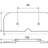 Анод цинковый Polipodio, для УПОК MerCruiser Alpha I Gen II - ME013