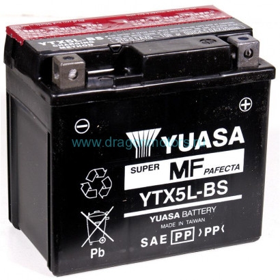 Аккумулятор YUASA (YTX5L-BS)