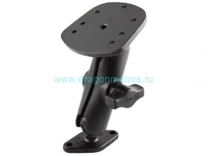 RAM-B-107-1U-238  крепление RAM для Eagle Cuda, FishEasy, Humminbird Piranha и LOWRANCE X-4, шар 25мм(1)