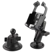 RAM-B-372-GA16U держатель RAM для Garmin eTrex Legend/Venture/Vista, круглая площадка + присоска, муфта 95