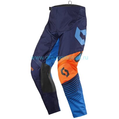 Мотоштаны детские SCOTT 350 Kids Track - blue/orange
