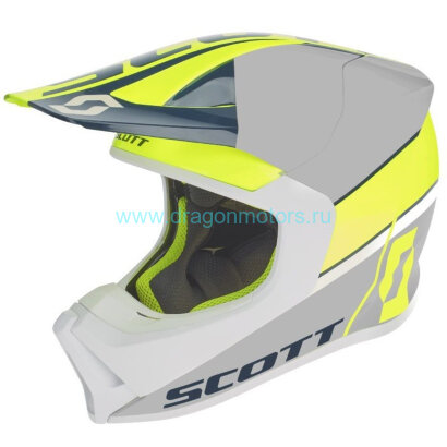 Шлем SCOTT 550 Split ECE - yellow/deep blue