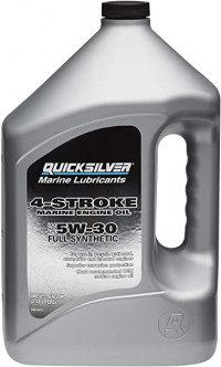 Моторное масло синтетическое 5W30 QUICKSILVER Full Synthetic для ПЛМ 4л 