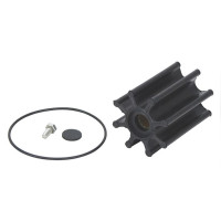 Крыльчатка помпы охлаждения двигателя Volvo-Penta 500177GT OEM: 3588476, 3593573, 3583602, 3819486, 17018-0001 B, 16.194.57