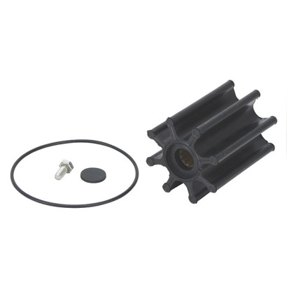 Крыльчатка помпы охлаждения двигателя Volvo-Penta 500177GT OEM: 3588476, 3593573, 3583602, 3819486, 17018-0001 B, 16.194.57