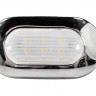 Светильник каютный светодиодный, нержавеющий корпус - 00767-WH