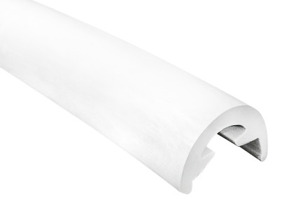 Привальный брус, 40 мм, белый 10249342