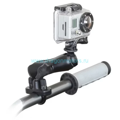RAM-B-149Z-GOP1U крепление RAM камер GoPro на руль или трубу диаметром от 0,5 до 1,25, муфта 95 мм,