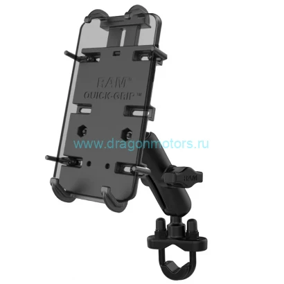 RAM-B-149Z-PD4U Крепление для телефона RAM Quick-Grip  XL с основанием для U-образных болтов на руль